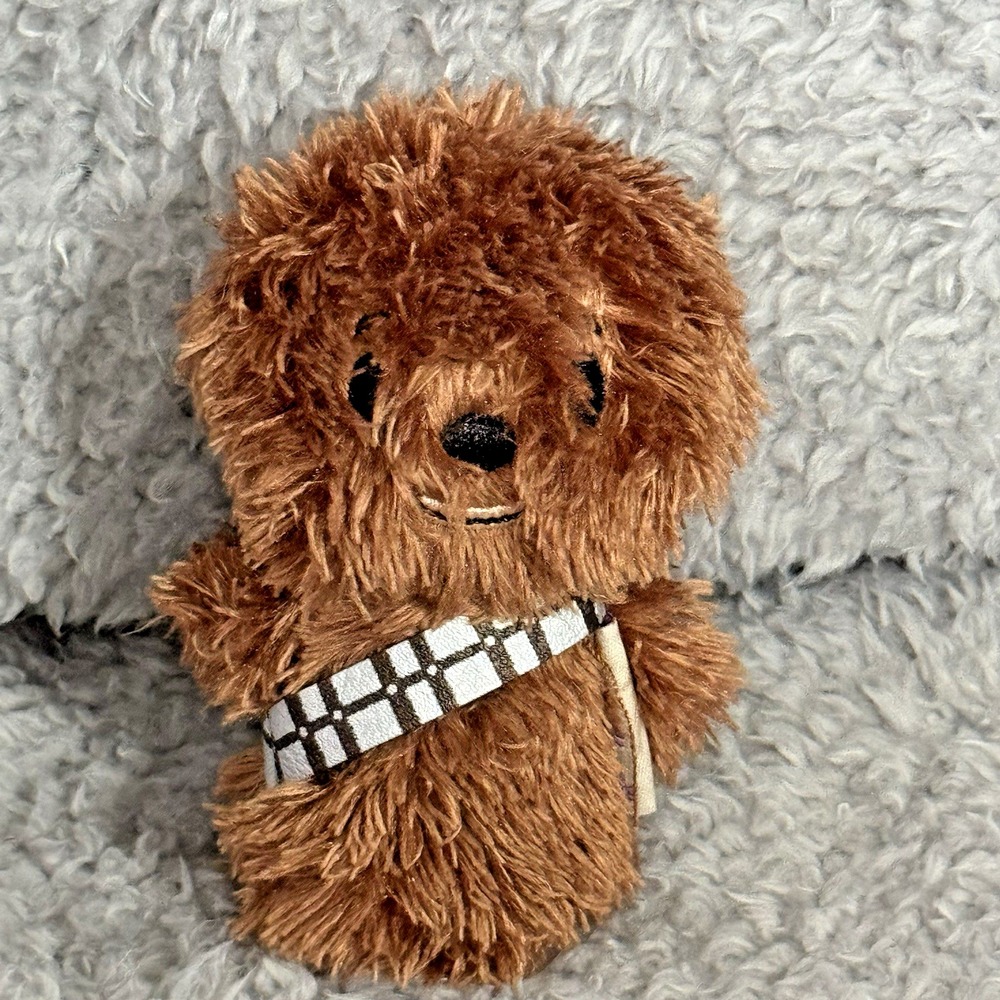 Hallmark Itty Bittys Star Wars‎ Chewbacca Plush 4" Brown Stuffed Animal Toy